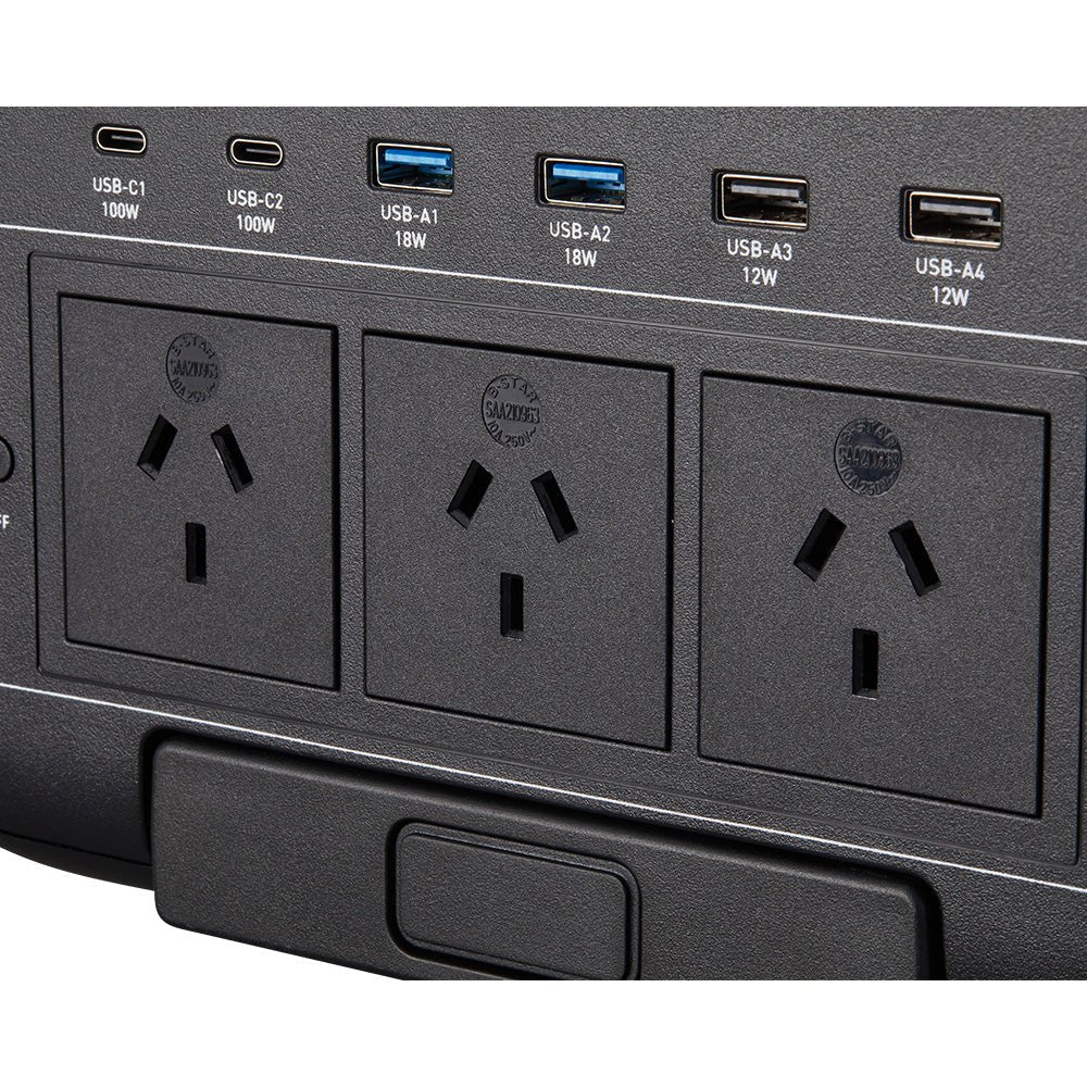 KickAss KickCharge 3000 Lithium Power Station - 3000W, 200Ah @ 12.8V