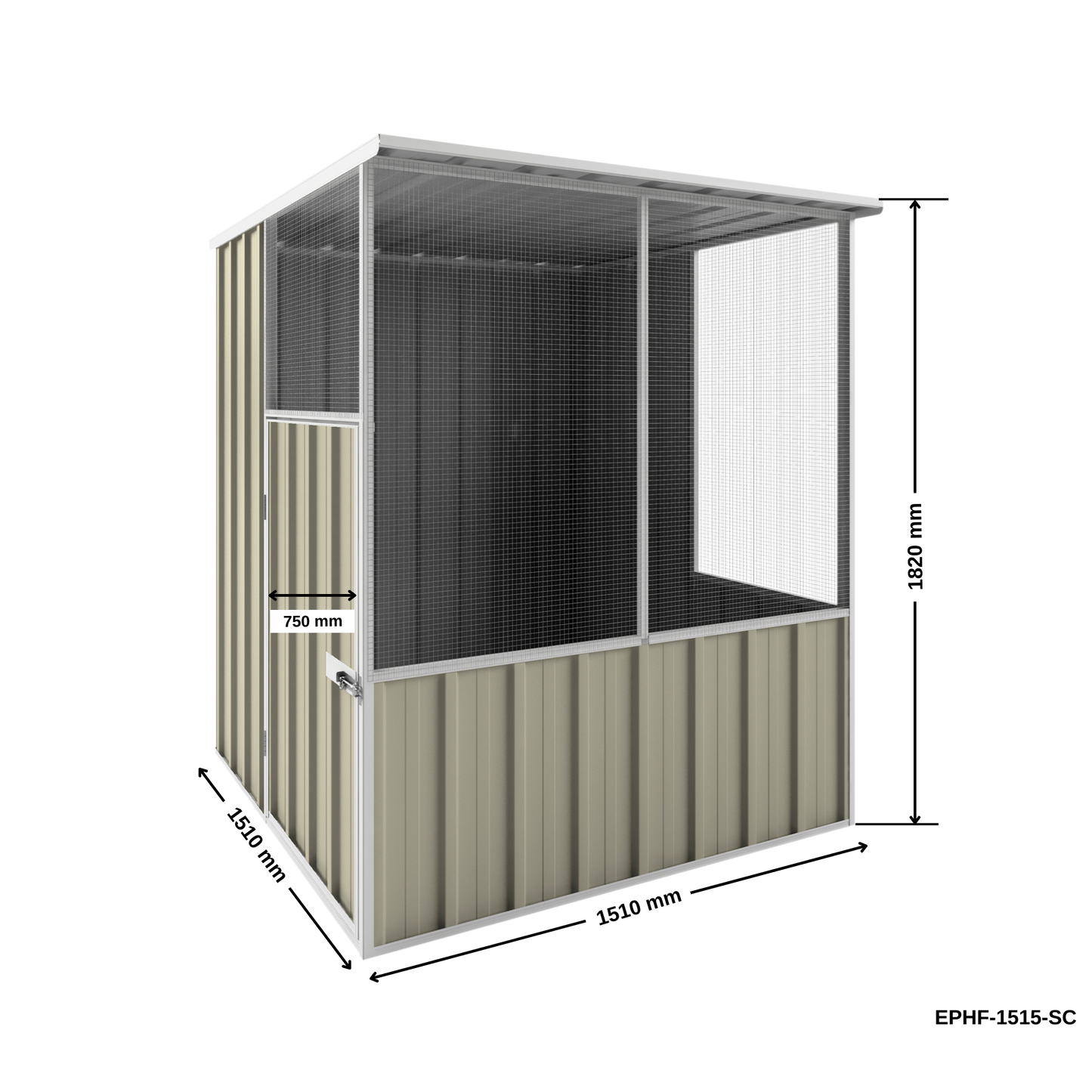 1.5m x 1.5m Aviary Pet House